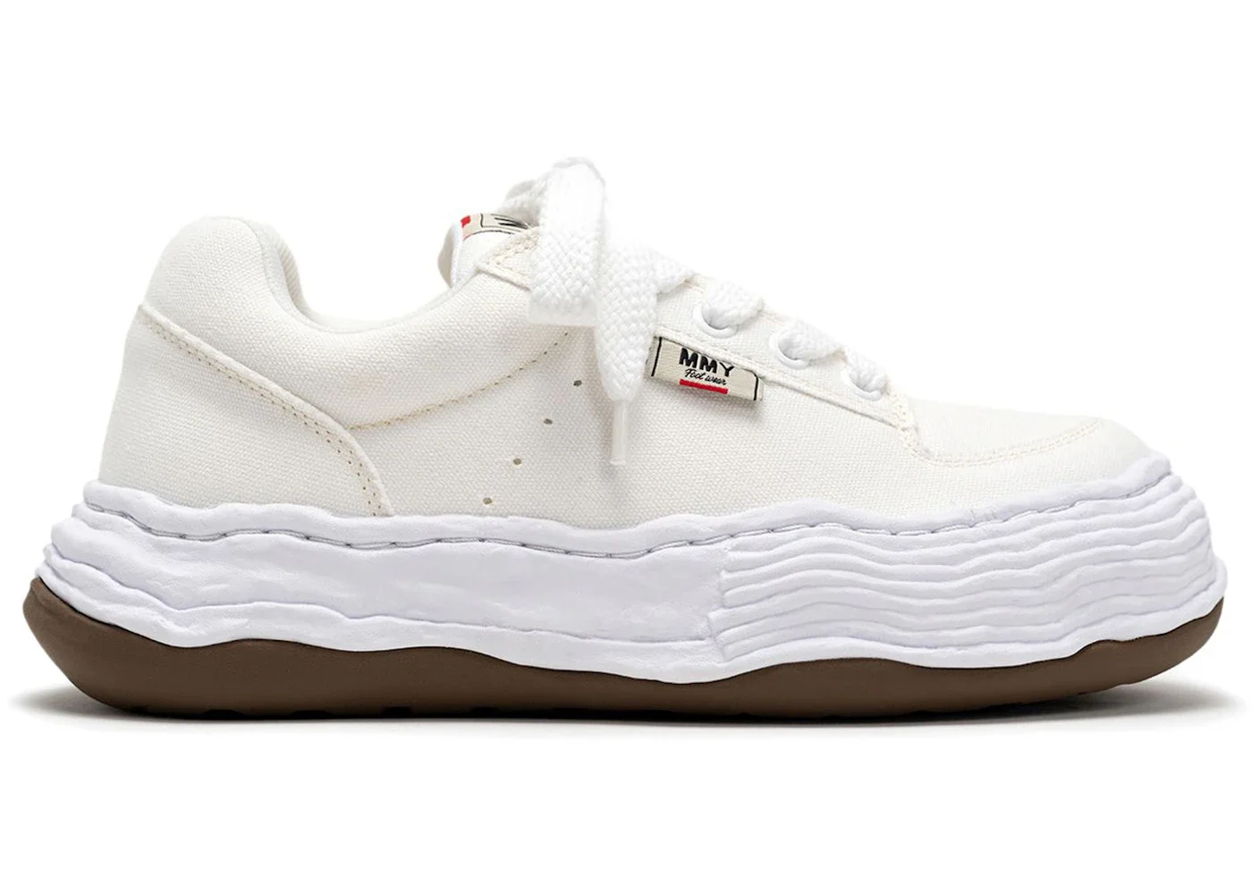 Maison Mihara Yasuhiro Oliver OG Sole Canvas Low White - 1