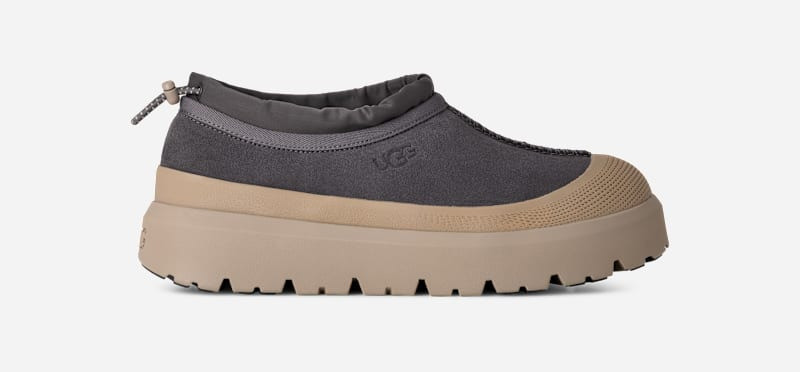® Men's Tasman Weather Hybrid Suede Shoes in Obsidian/Cobble Grey 1