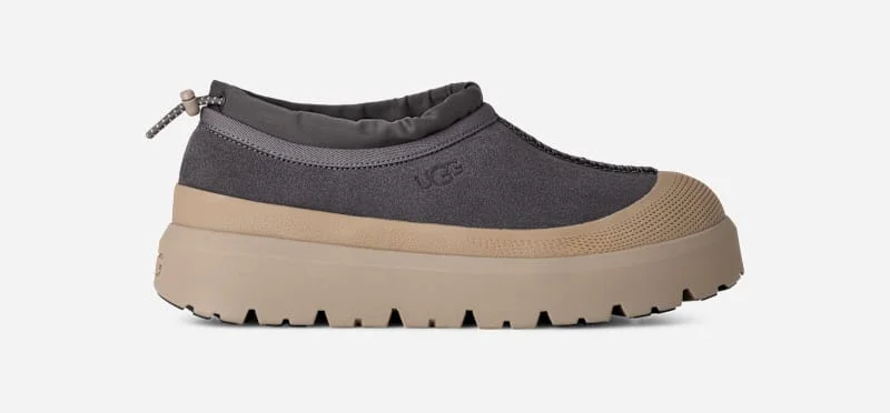 ® Men's Tasman Weather Hybrid Suede Shoes in Obsidian/Cobble Grey - 1