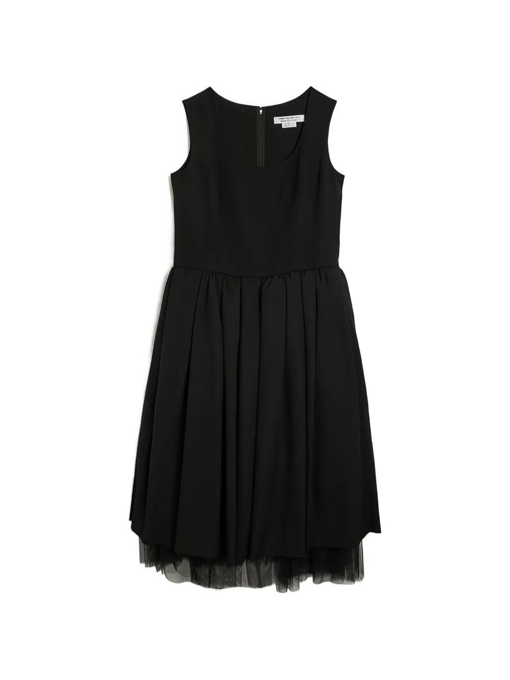 tulle midi dress - 1