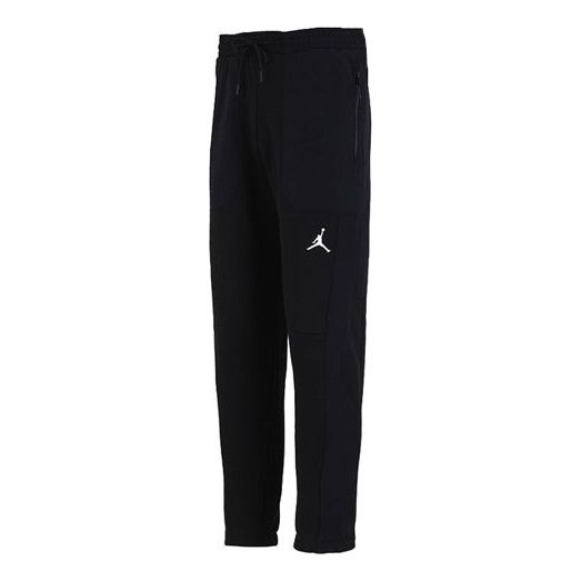 Men's Air Jordan 23 Engineered Casual Fleece Bundle Feet Sports Pants/Trousers/Joggers Black DC9633- - 1