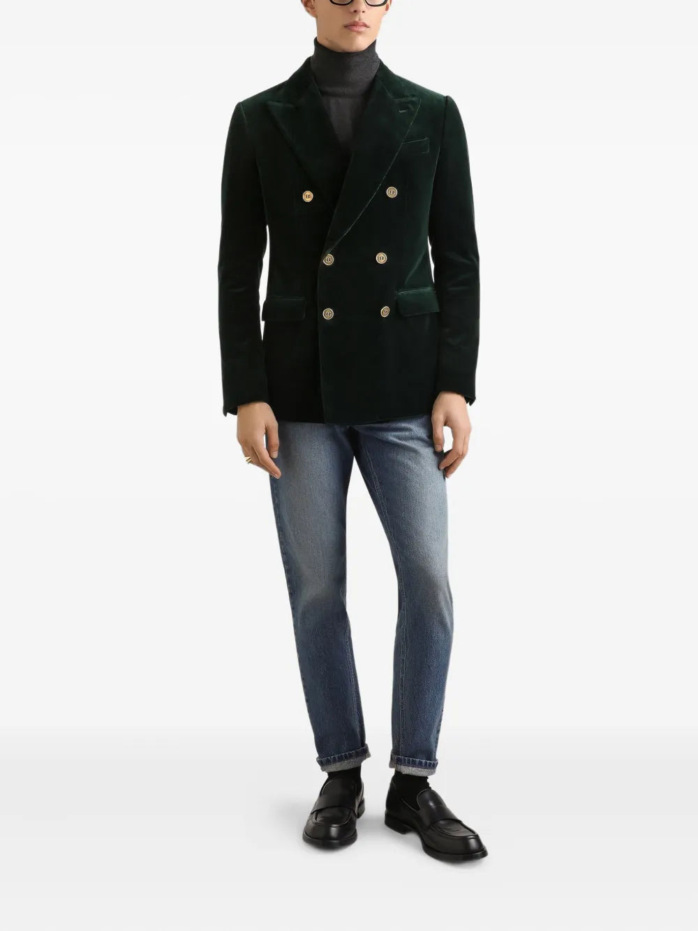 Dolce & Gabbana Men Cotton Jeans - 2
