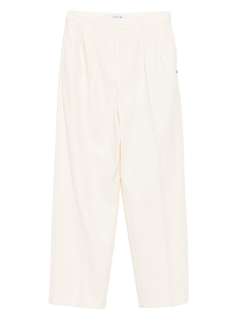 logo-embroidered trousers 1
