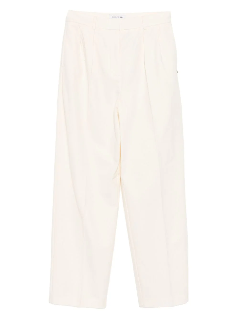logo-embroidered trousers - 1