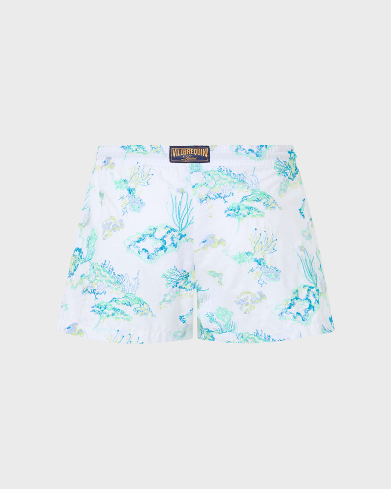 Vilebrequin WOMEN EMBROIDERED STRETCH SWIM TRUNKS CORAL REEF - LIMITED EDITION outlook
