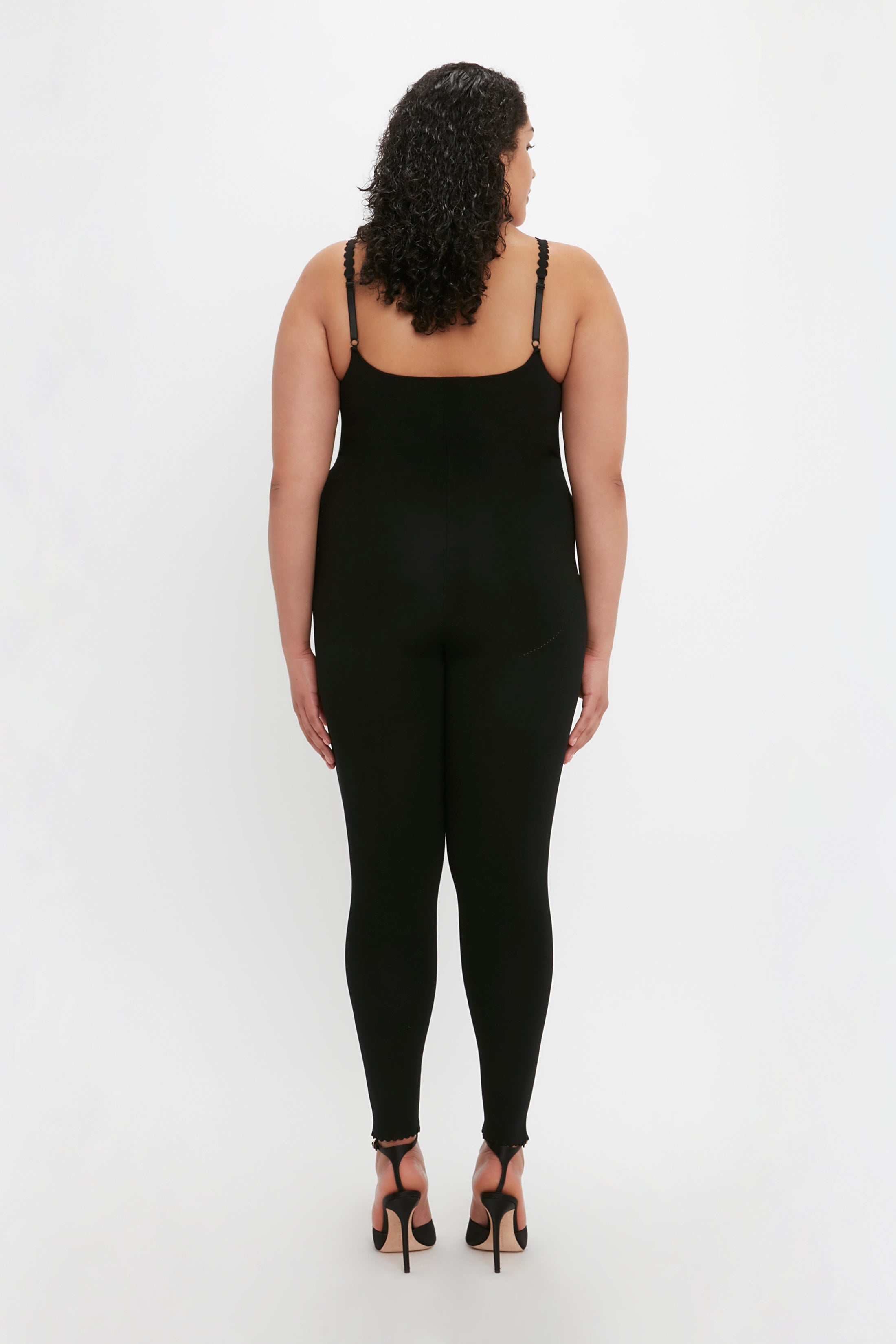 VB Body Catsuit In Black - 2