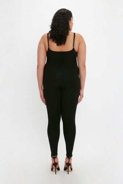 Victoria Beckham VB Body Catsuit In Black outlook