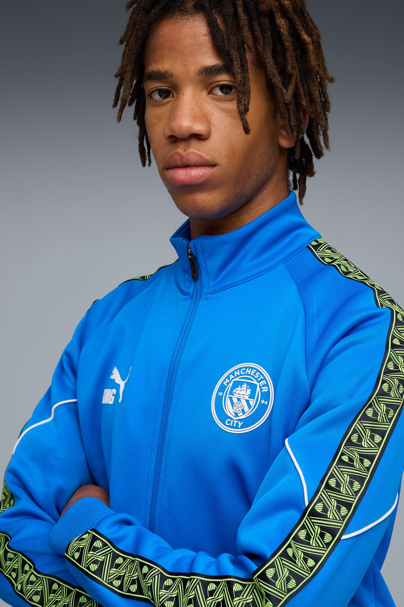 Manchester City KING Anthem Jacket Men - 4