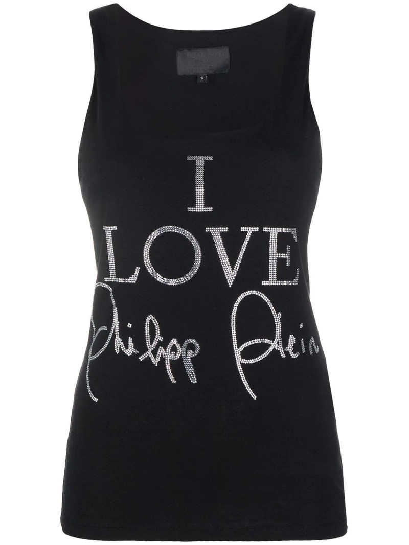 crystal-embellished tank top 1