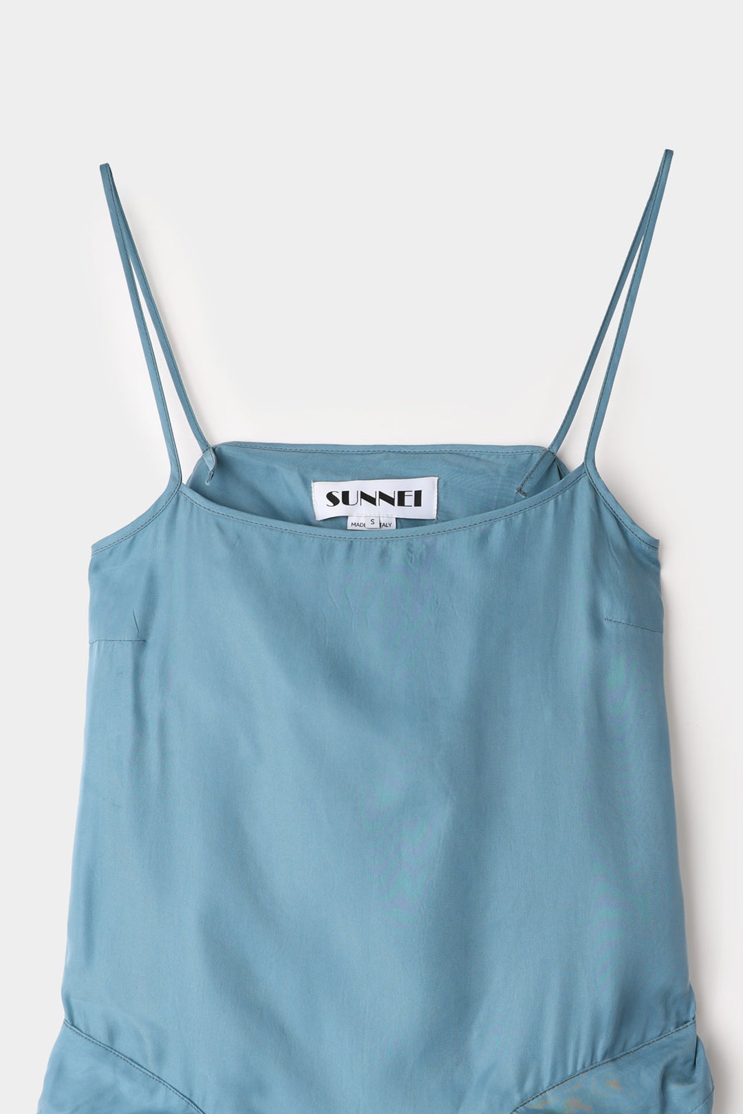 STRAP DRESS / slate blue - 4