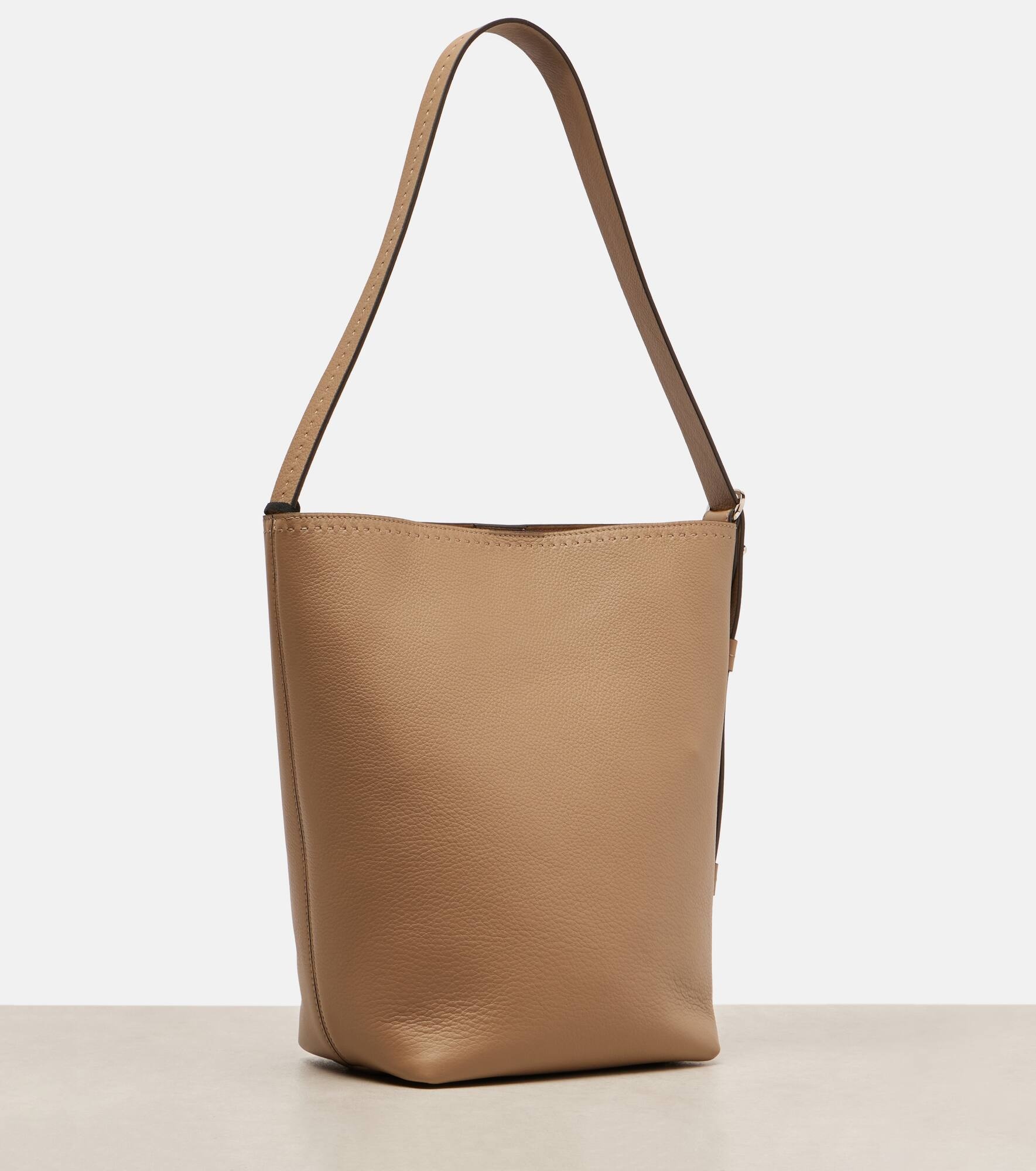 Archetipo Medium leather shoulder bag - 4
