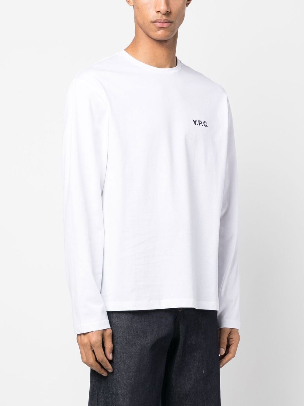 logo-print long-sleeves sweatshirt - 3