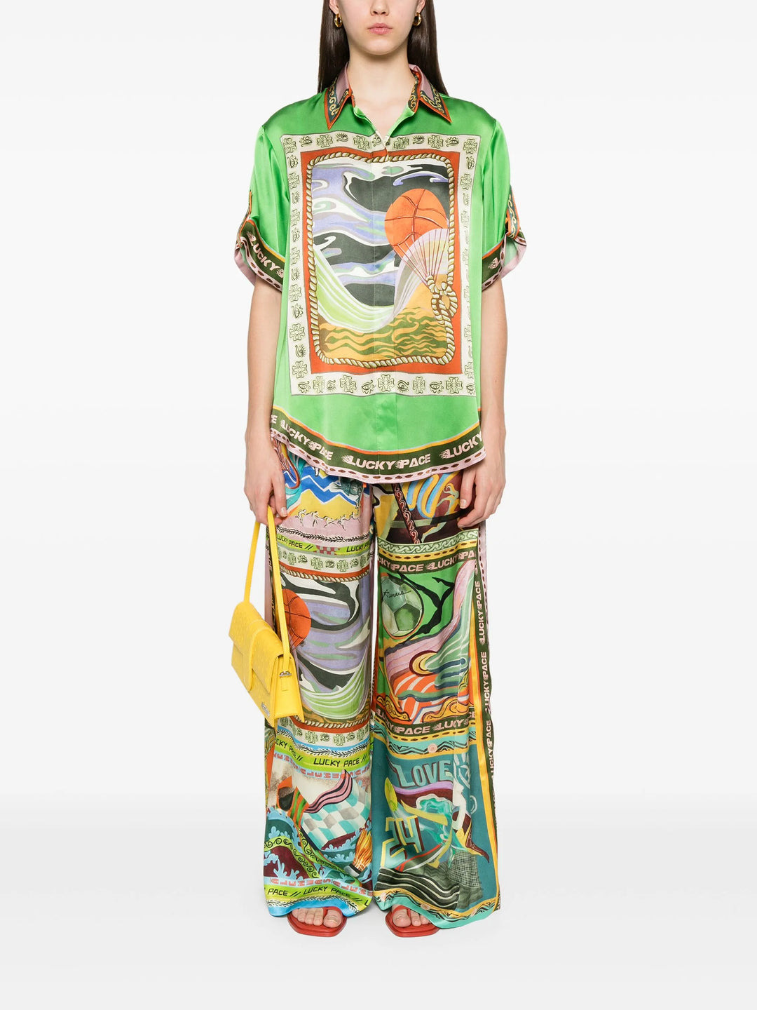 Lucky Pace Silk Pants - 2