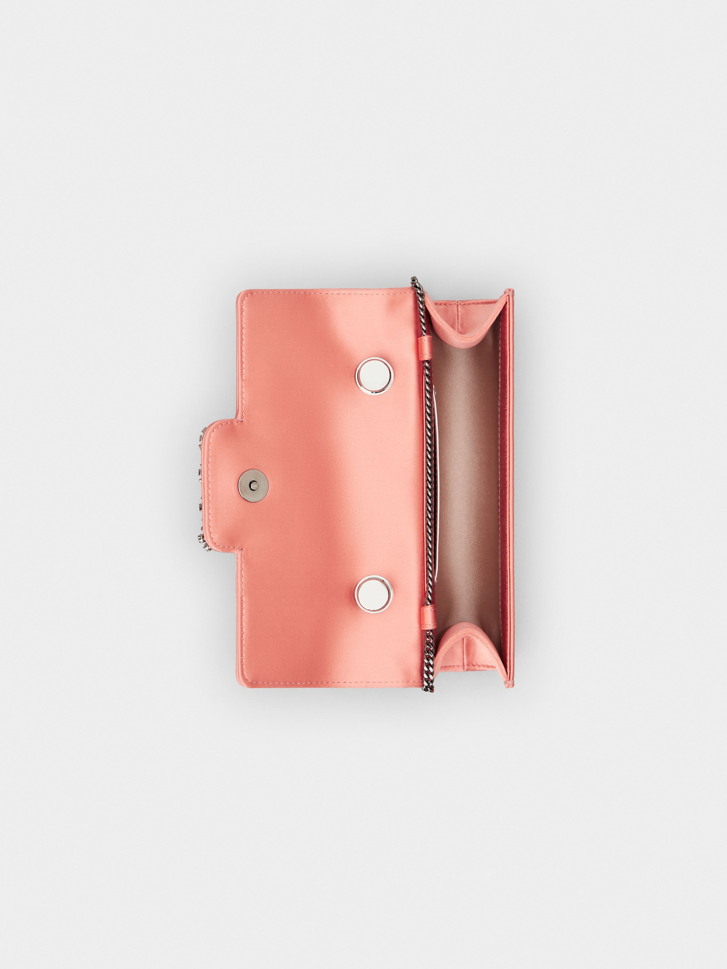 Jewel Efflorescence Mini Bag in satin - 7