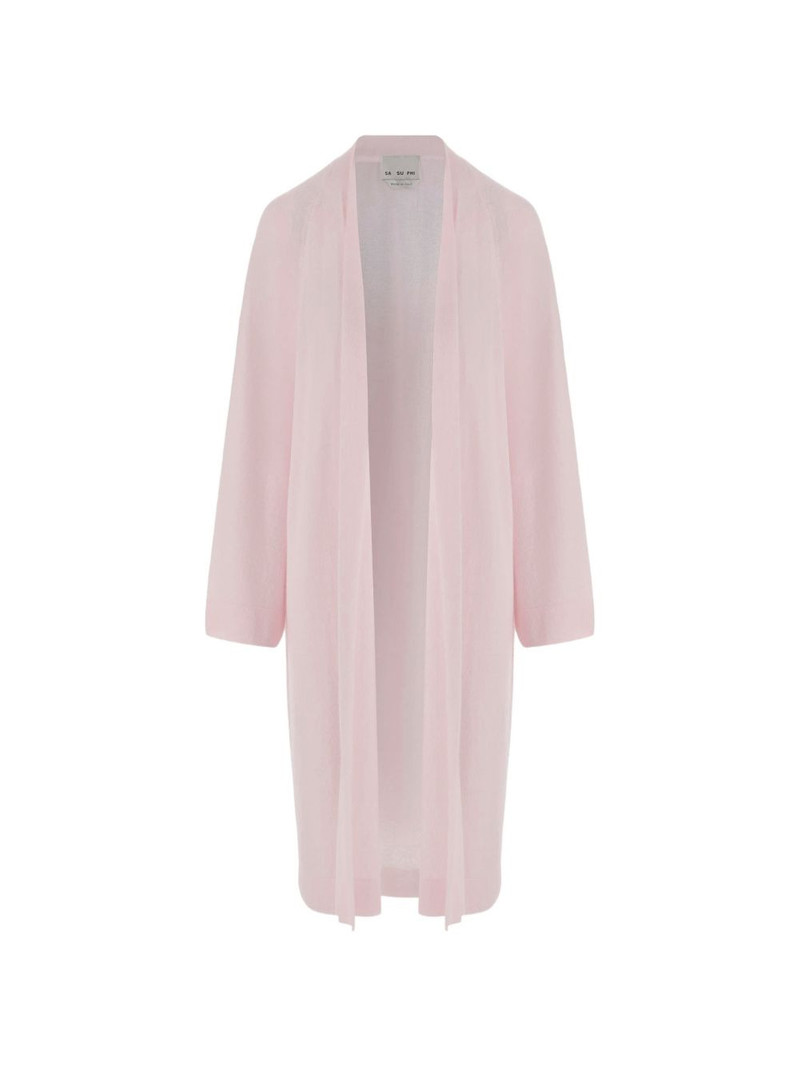 open-front long-sleeve coat 1