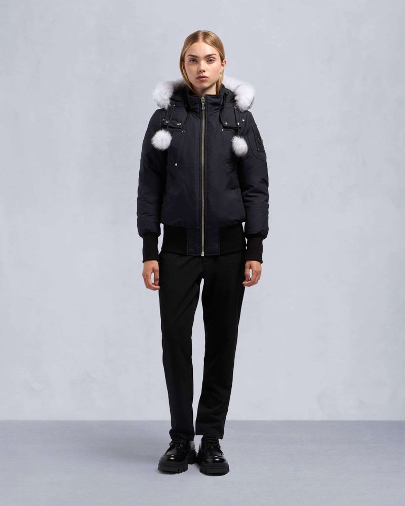 MOOSE KNUCKLES ORGINAL DEBBIE SHEARLING BOMBER JACKET outlook