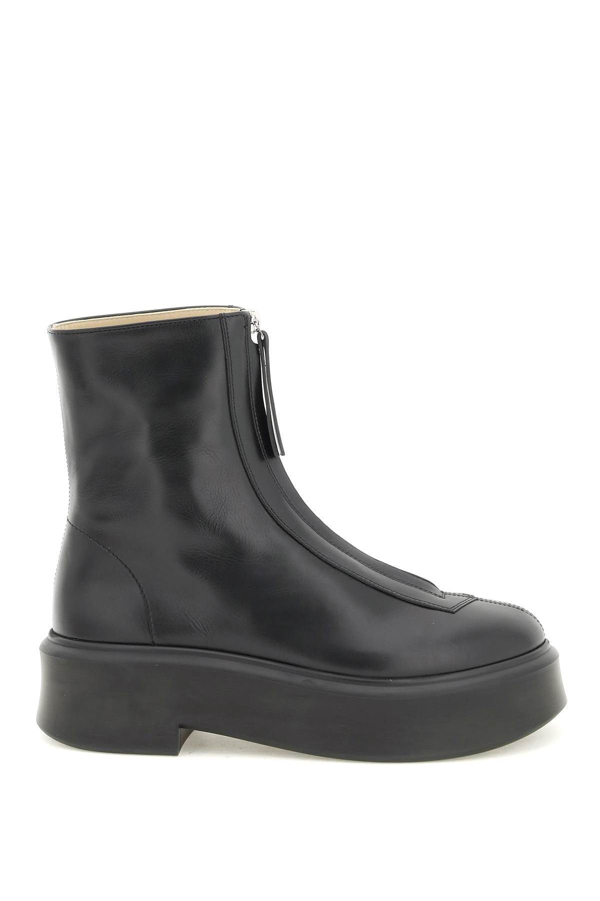 ZIPPED I ANKLE BOOTS - 1