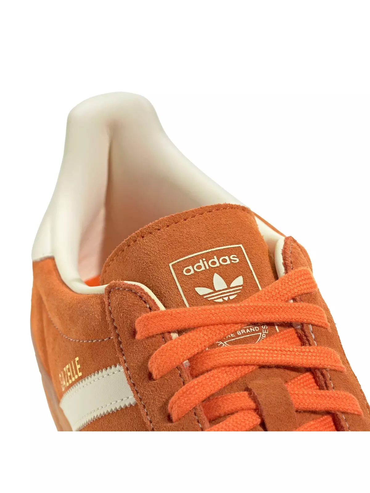 Originals Gazelle "Orange/Off White/Gold Metallic" Men's Shoe - 7