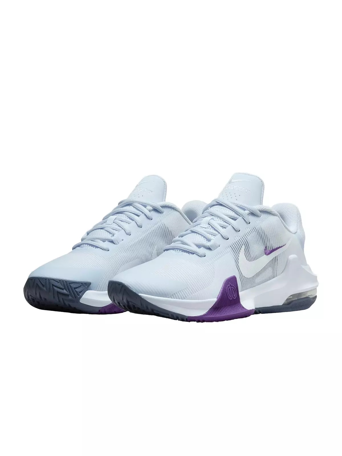 Air Max Impact 4 "Football Grey/White/Barley Grape/Platinum Violet" Women's Basketball Shoe - 4