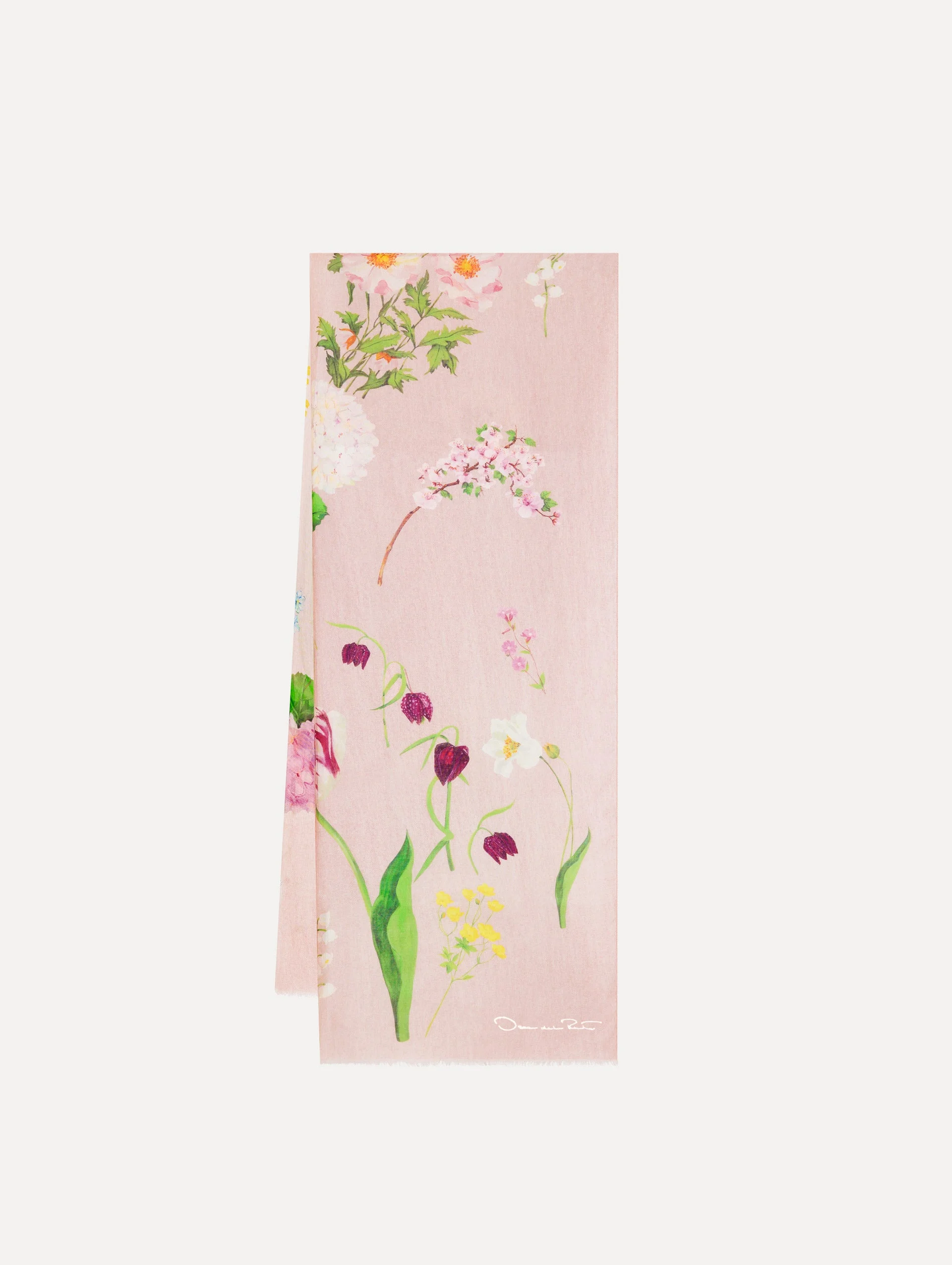 MIXED BOTANICAL SCARF - 1