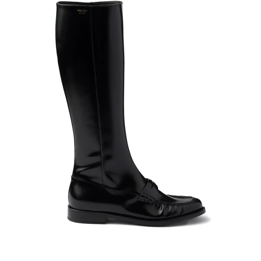 Prada Black Boots Women - 1