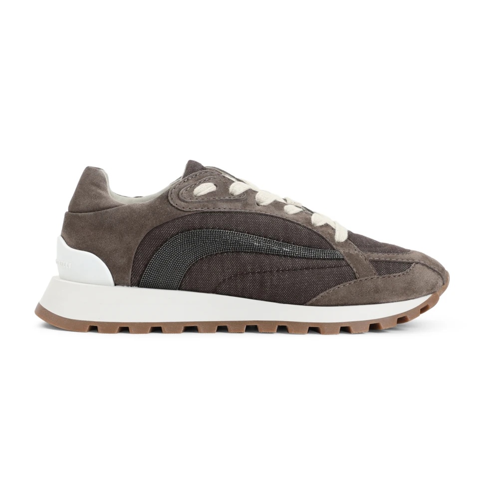 スニーカー BRUNELLO CUCINELLI Woman Sneakers Brown MZSFG2942 C5859 Brunello Cucinelli BROWN SNEAKERS FOR WOMEN | miinto