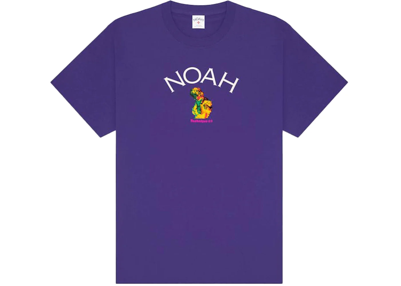 Noah x New Order Core Logo T-shirt Purple - 1