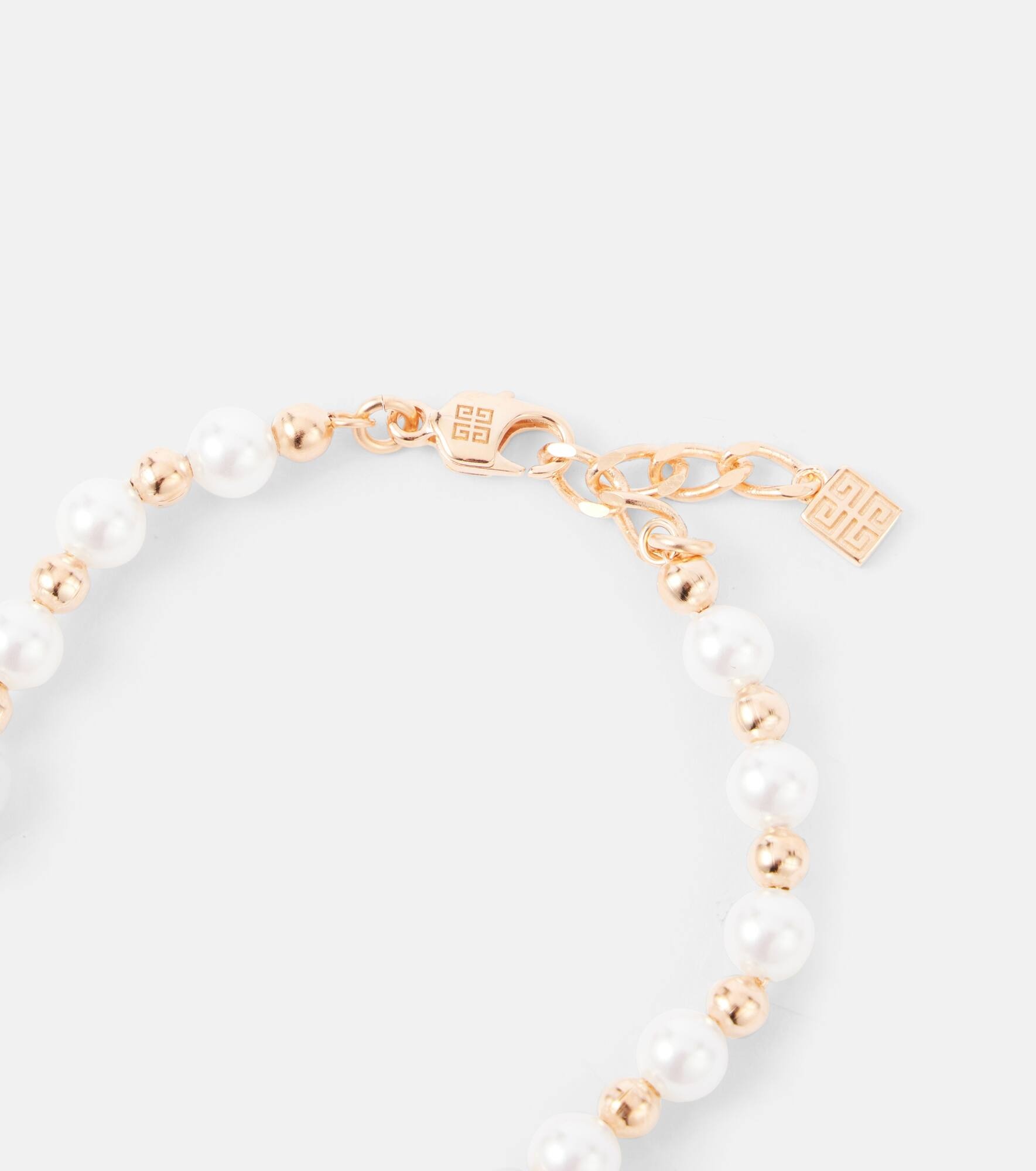 4G faux pearl bracelet - 2