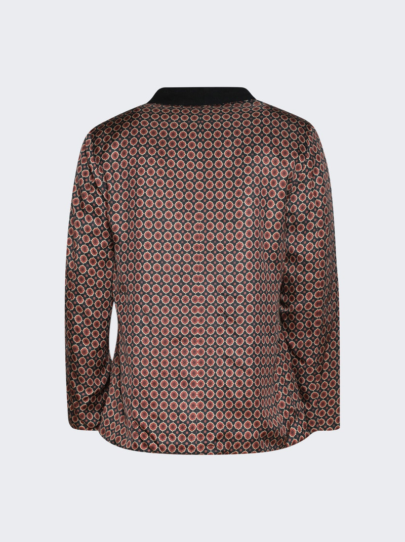 AMIRI Reversible Smoking Jacket Black outlook