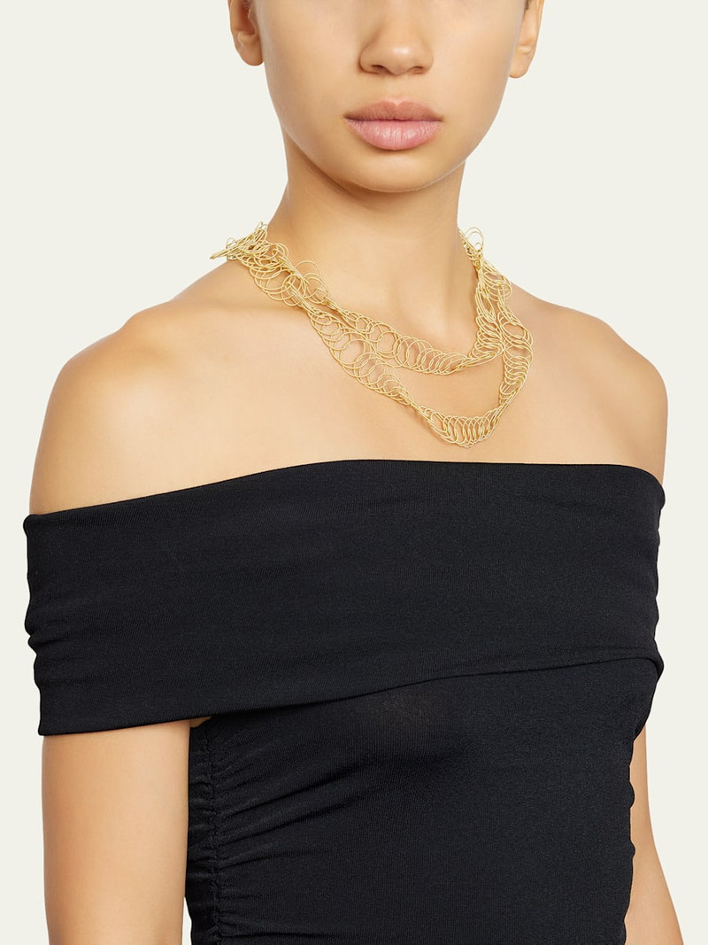 Buccellati Hawaii 18K Yellow Gold Sautoir Necklace, 102cm outlook