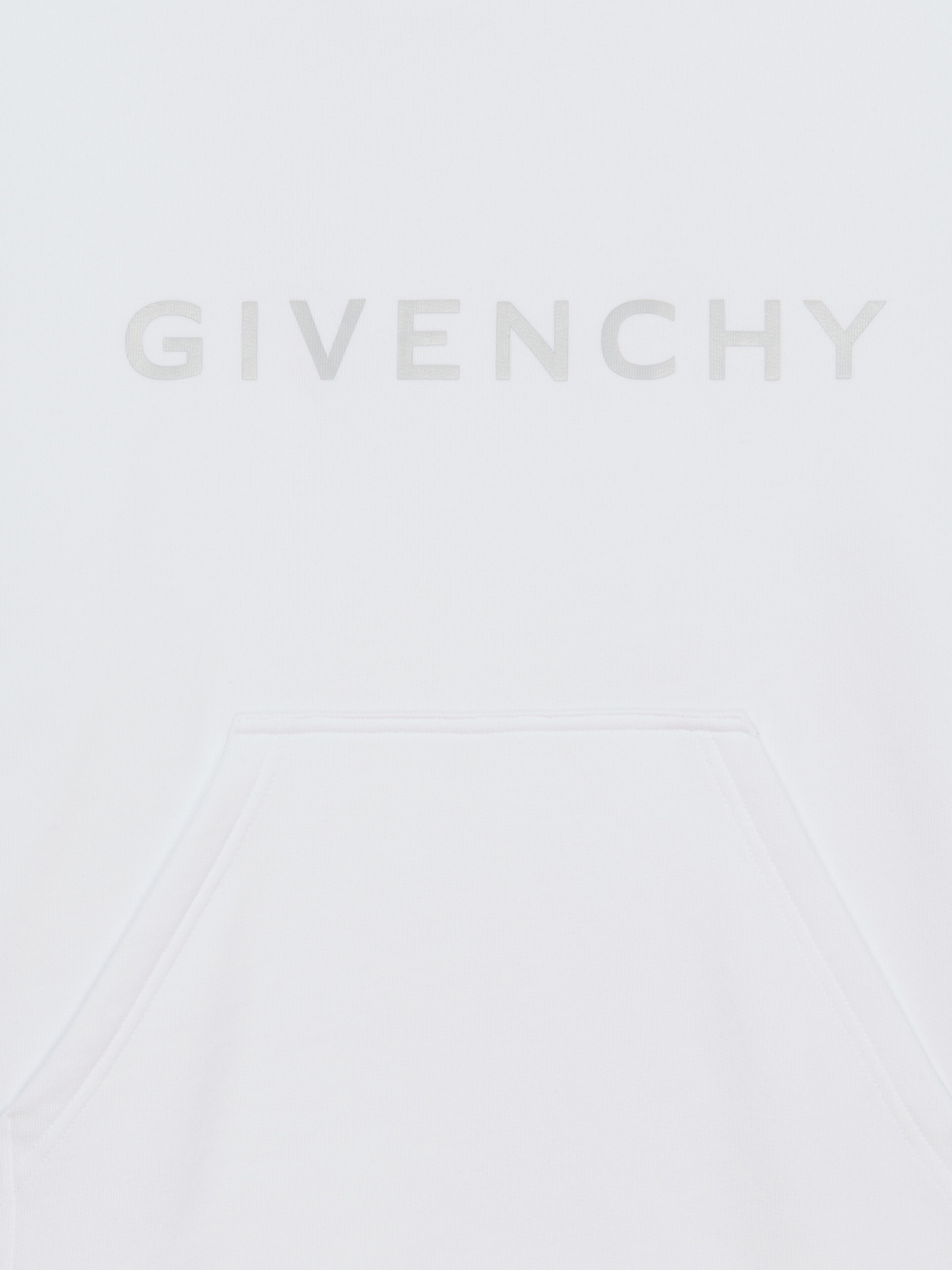 REFLECTIVE GIVENCHY SLIM FIT HOODIE IN COTTON - 5