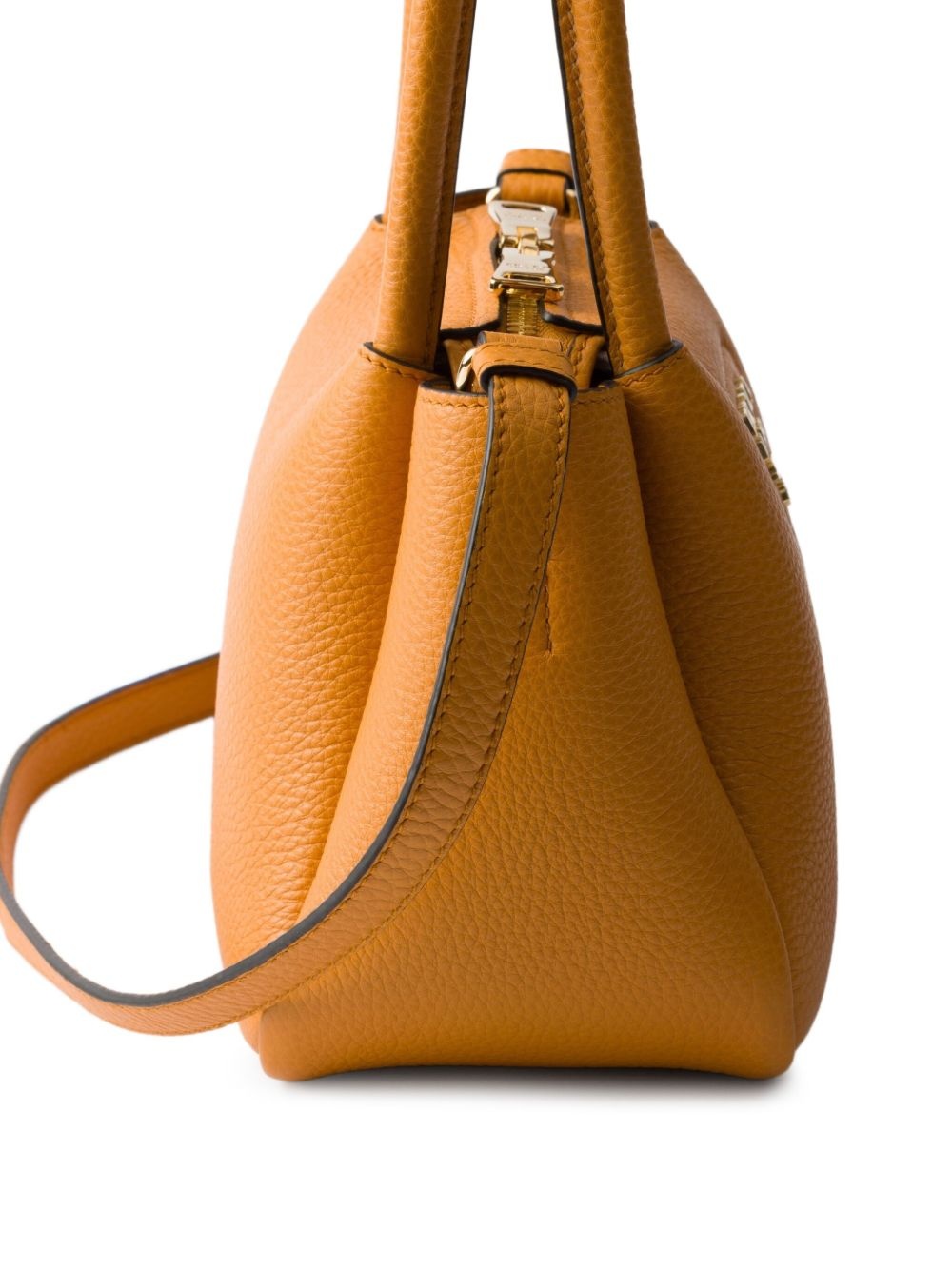 mini leather tote bag - 4