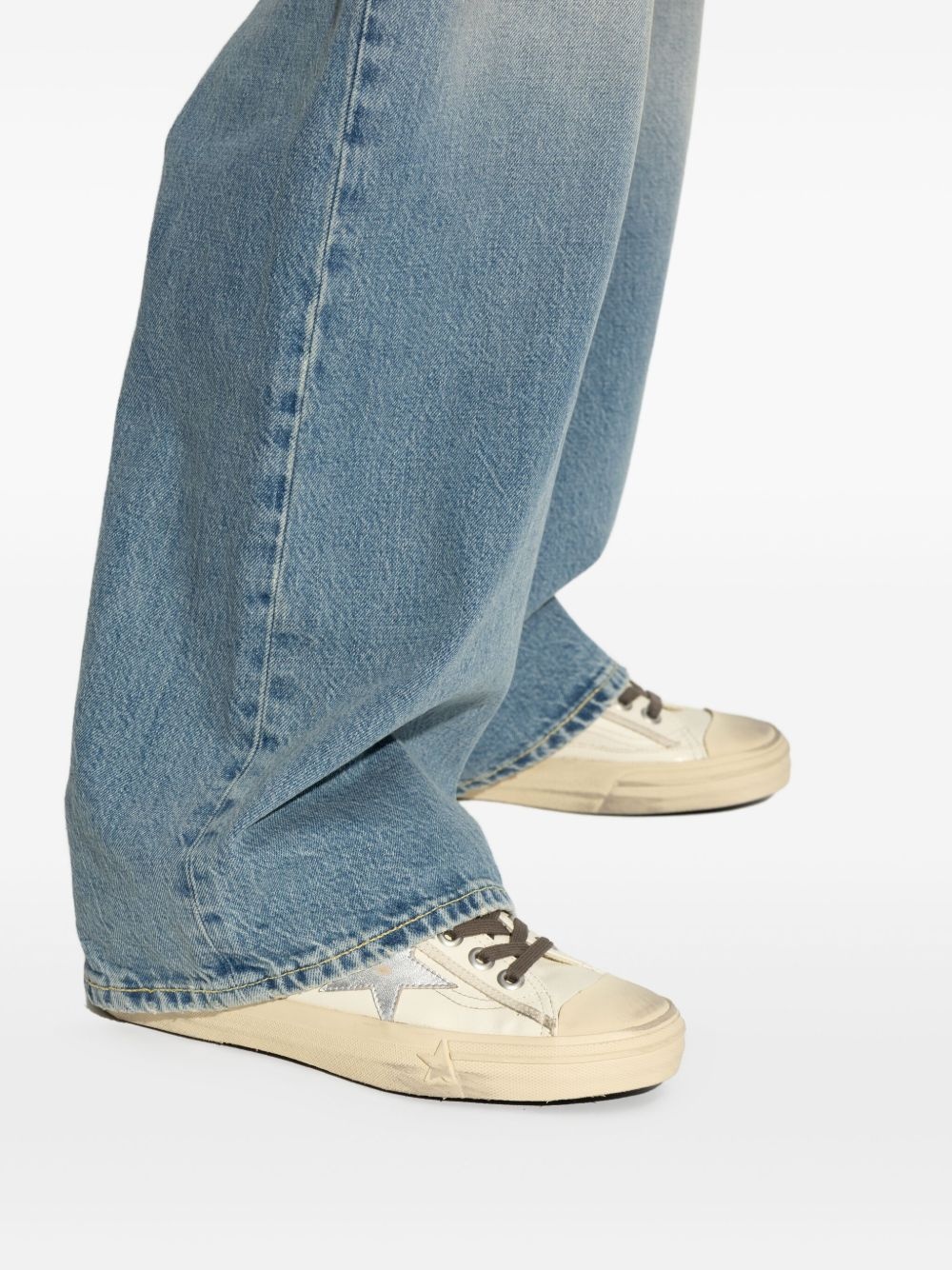 leather sneakers - 6