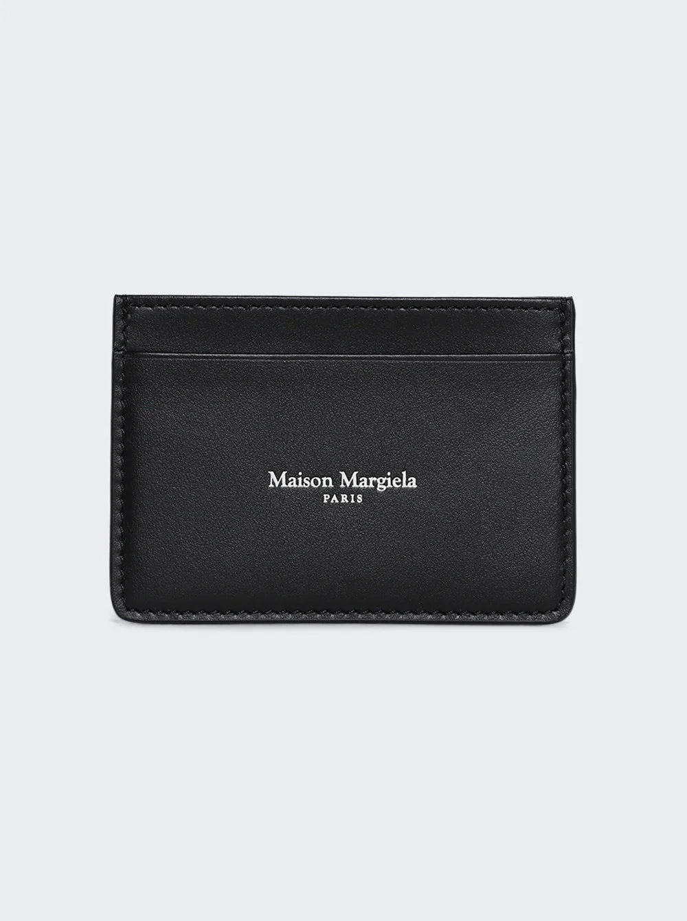 Card Holder Slim 3 Cc Black Silver - 1