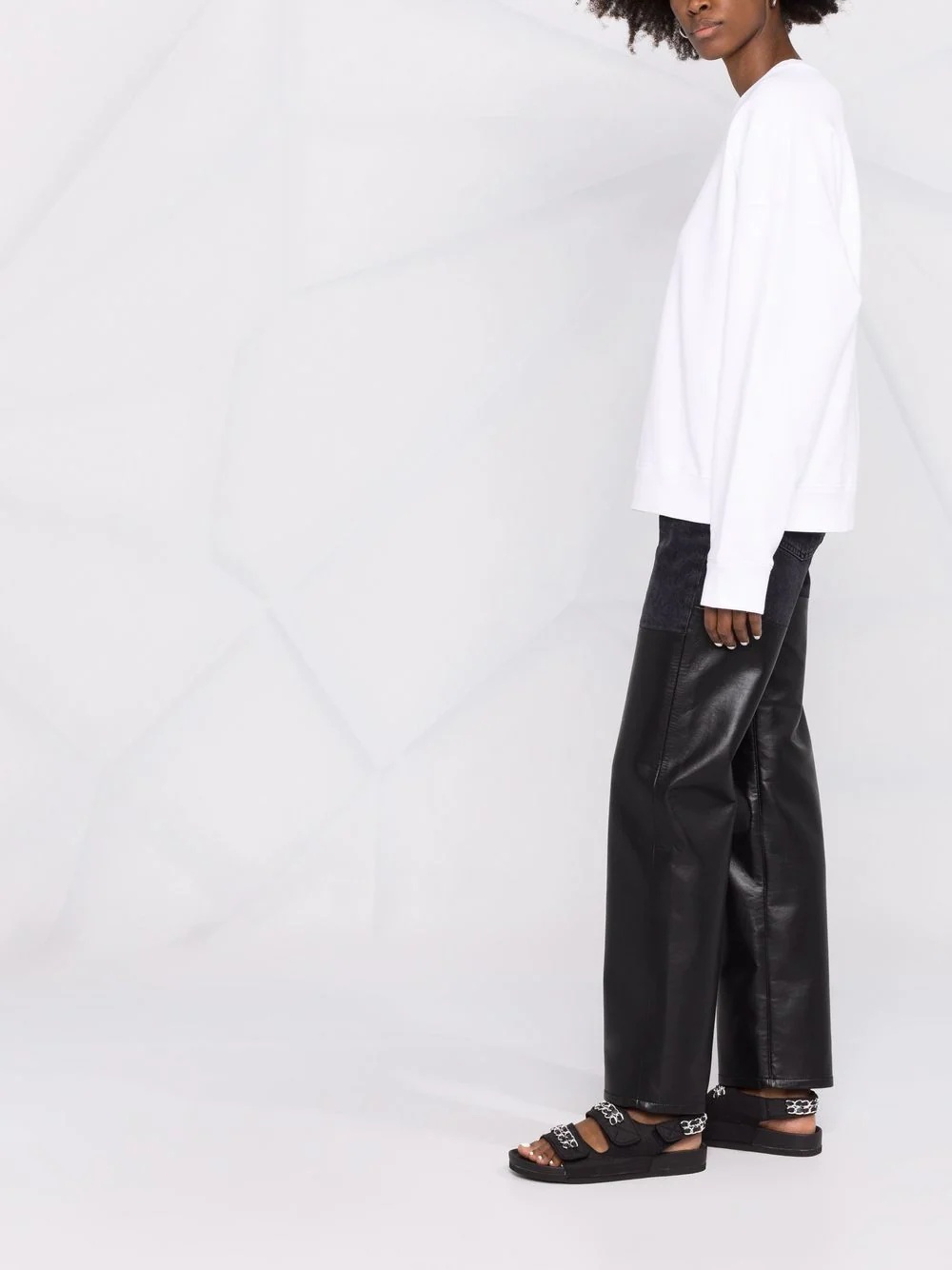 logo-print relaxed-fit sweatshirt - 6