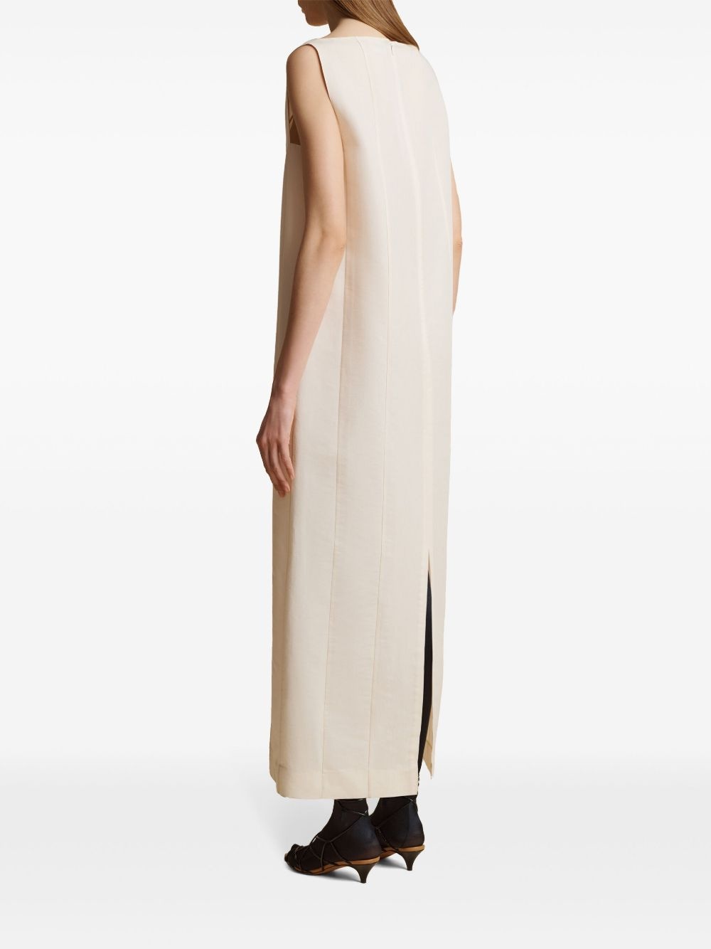 Boat-neck dress - 4