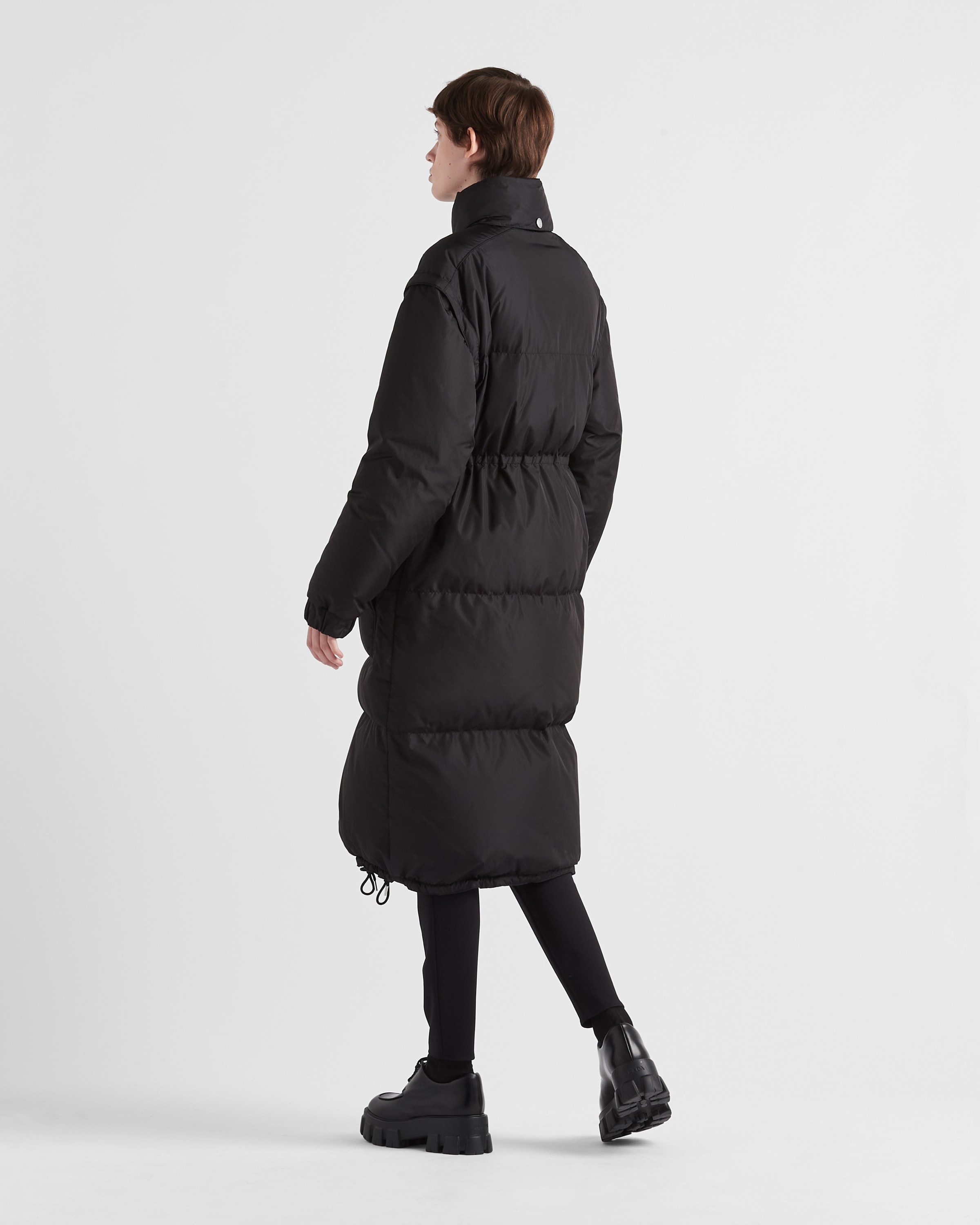 Re-Nylon down coat - 5