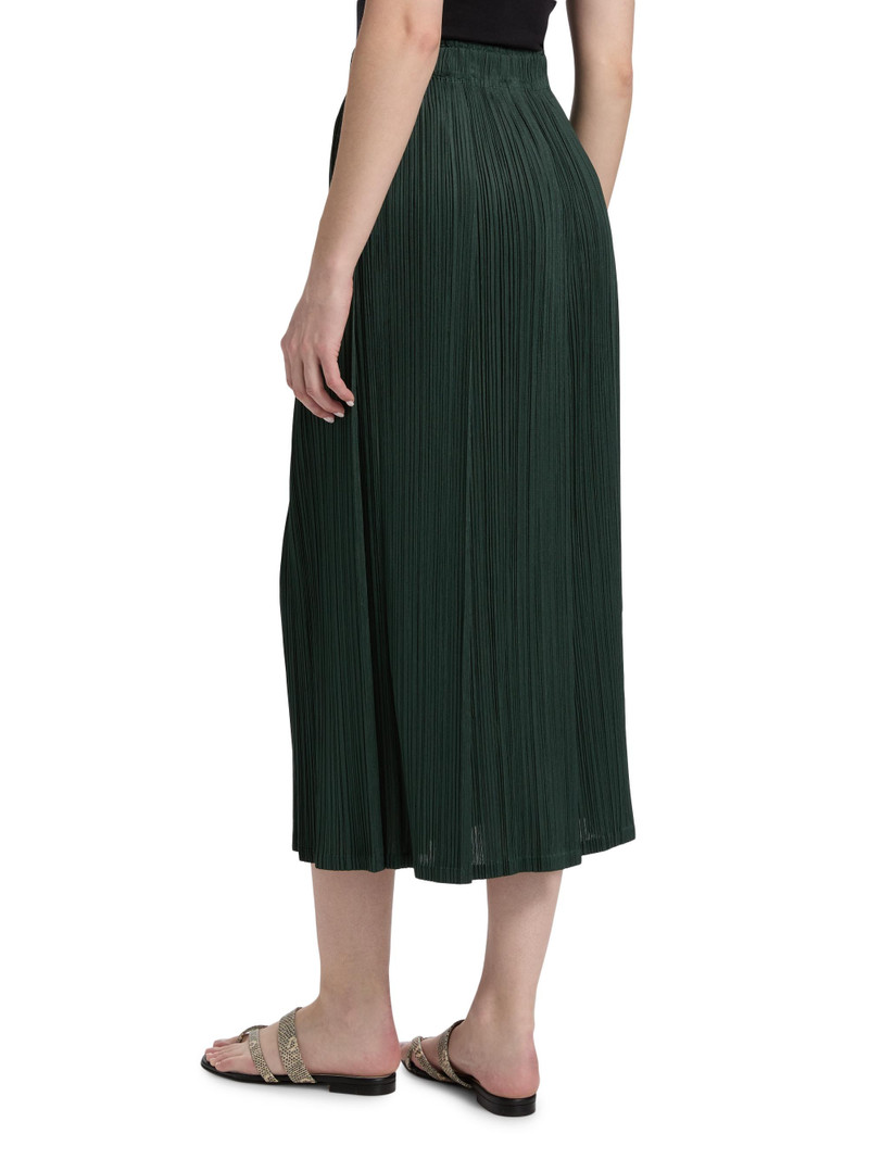 Women's Monthly Colors: December Midi-Skirt - Forest Green 5