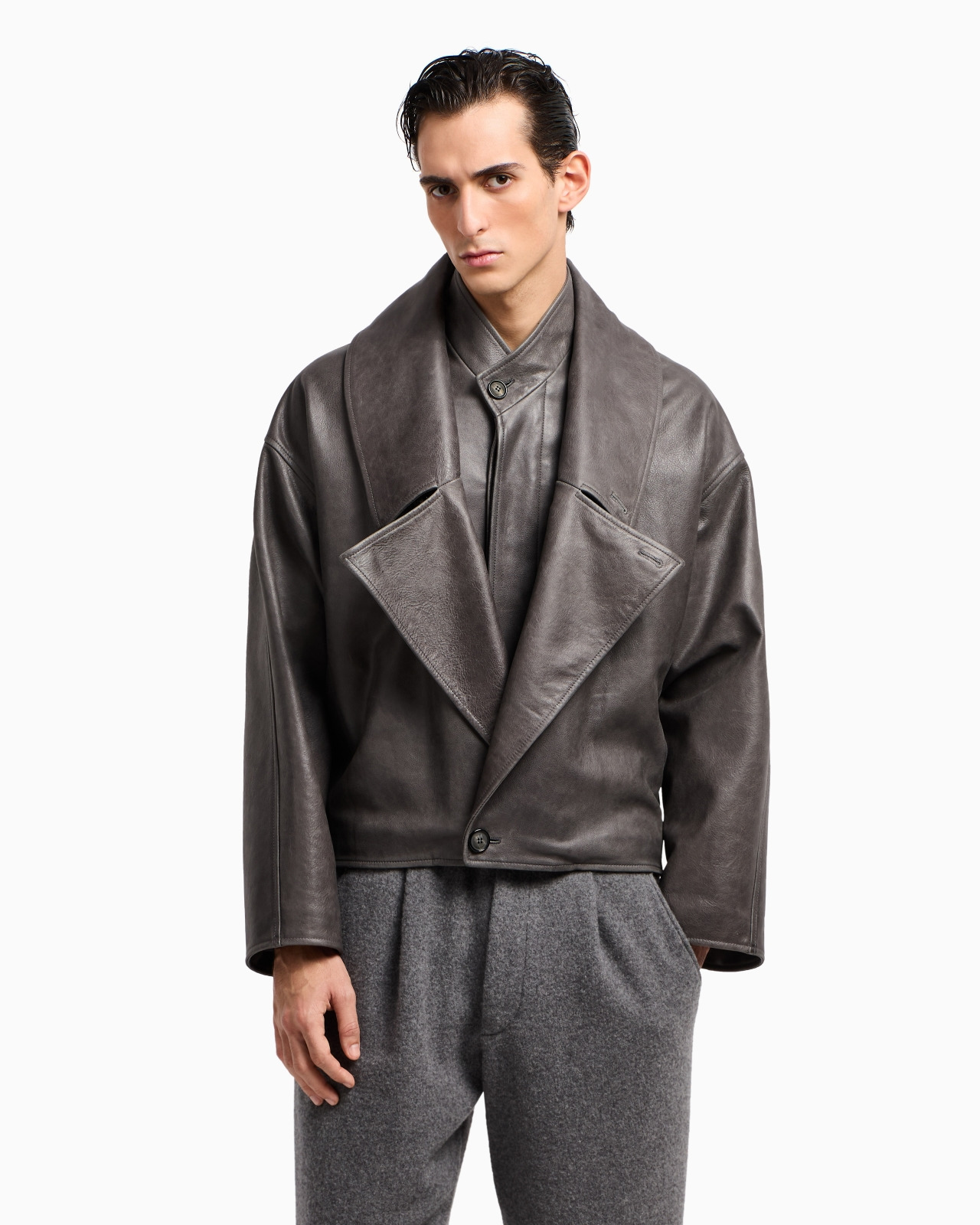 VINTAGE NAPPA CALFSKIN BLOUSON - 4