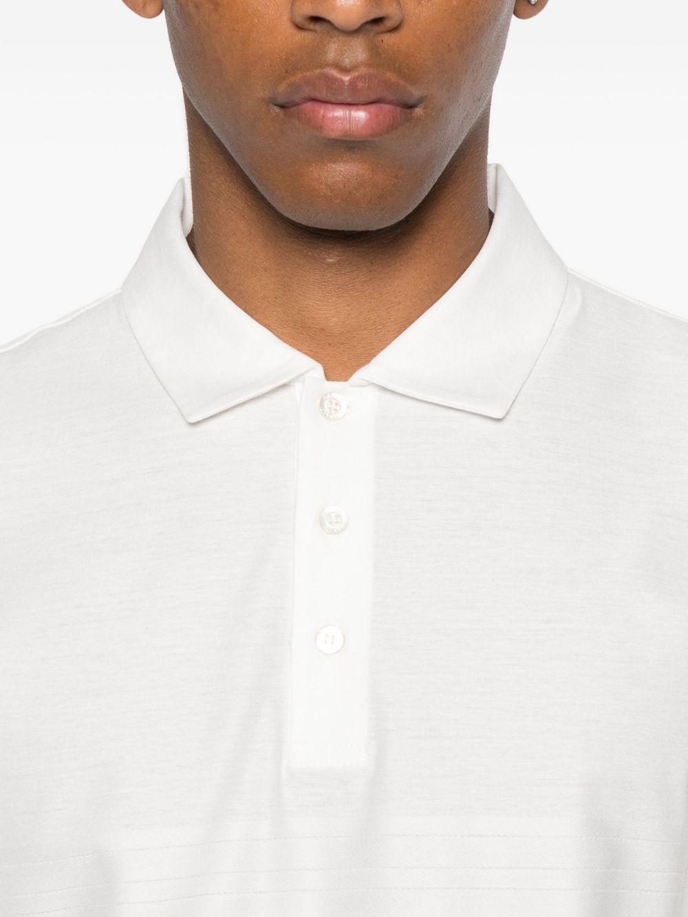 short-sleeved polo shirt - 4