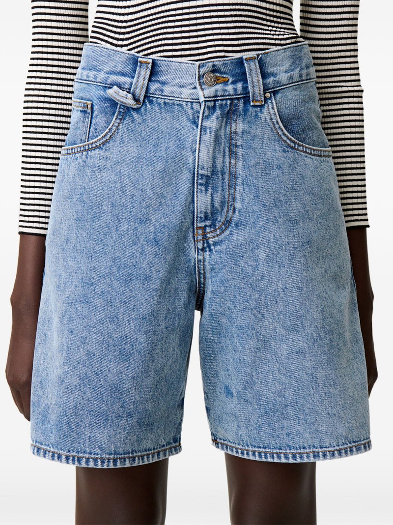 five-pocket denim shorts 5