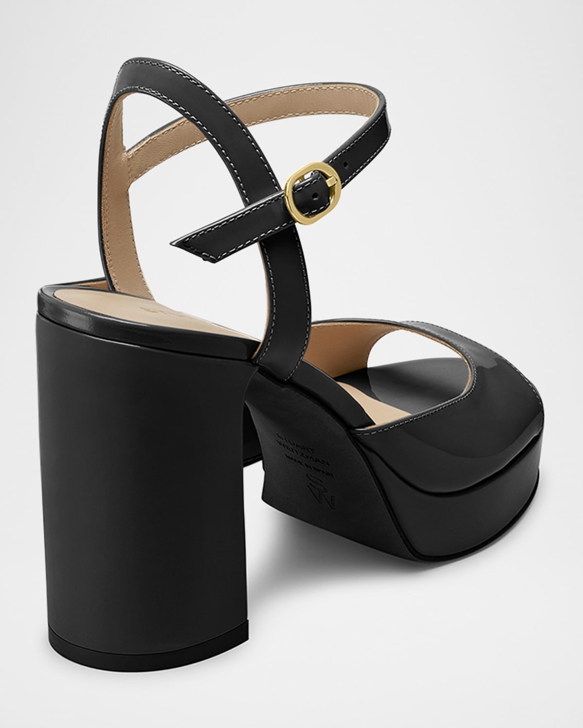 Dayna II Leather Platform Sandals - 3