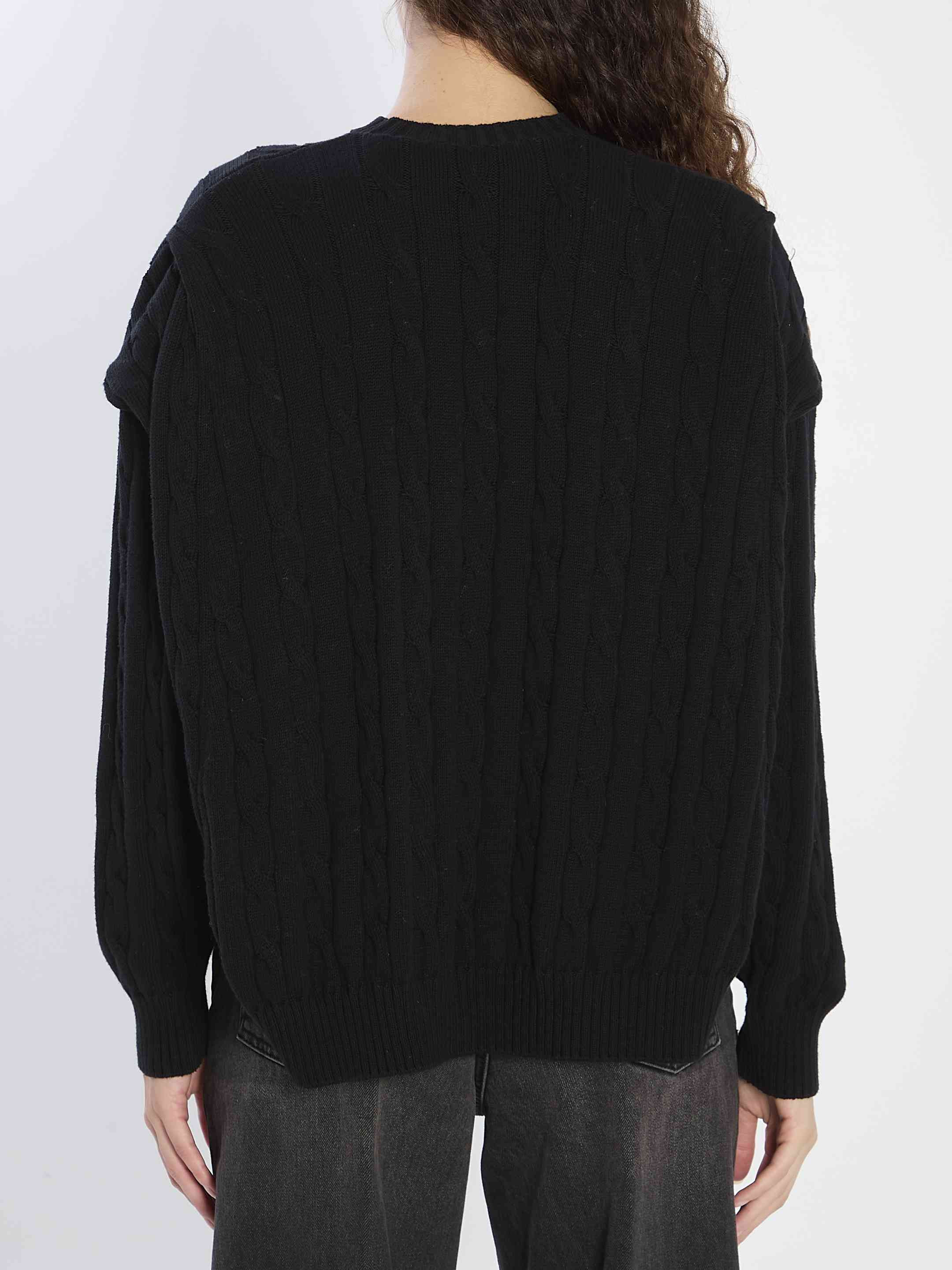 Balenciaga Women Sweater With Logo - 4