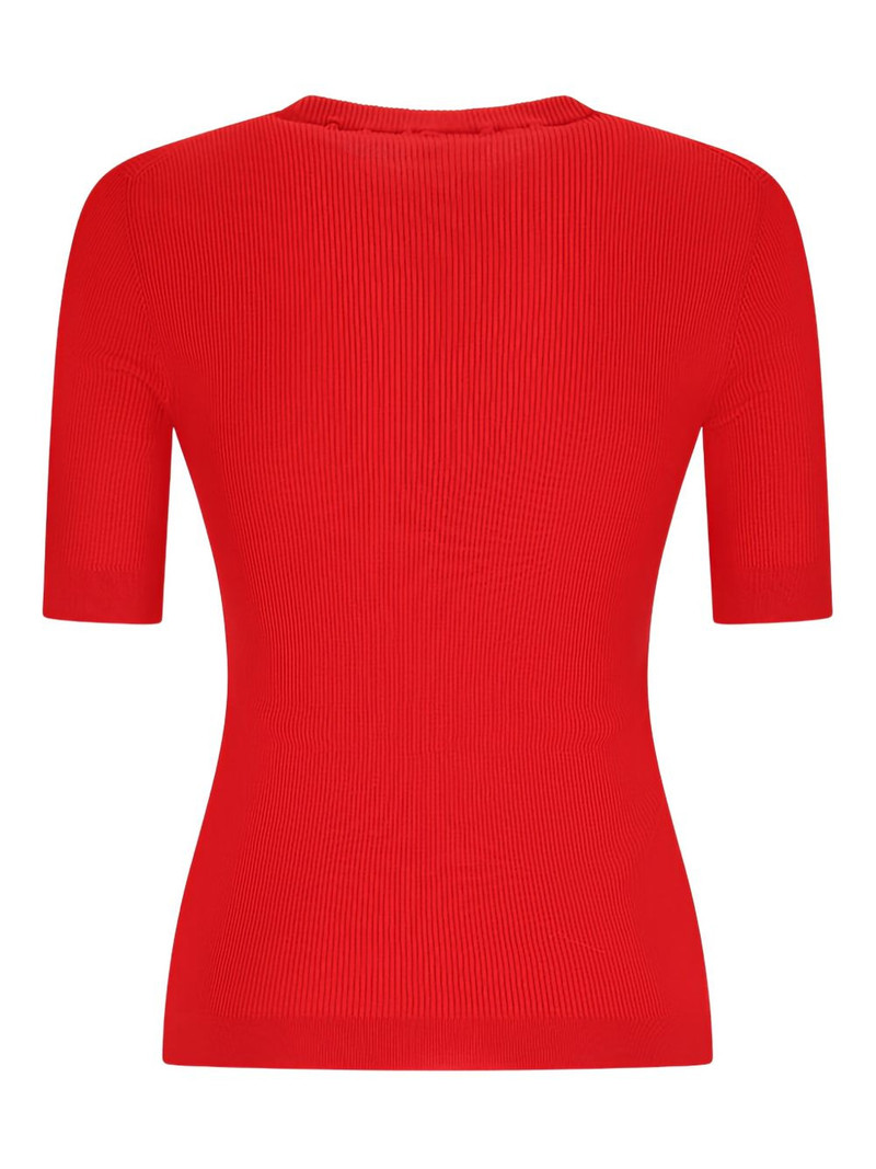 KHAITE Celina ribbed top outlook