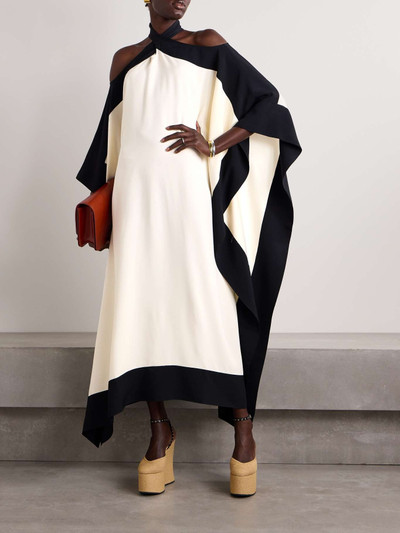 Taller Marmo Mambo two-tone cady kaftan outlook