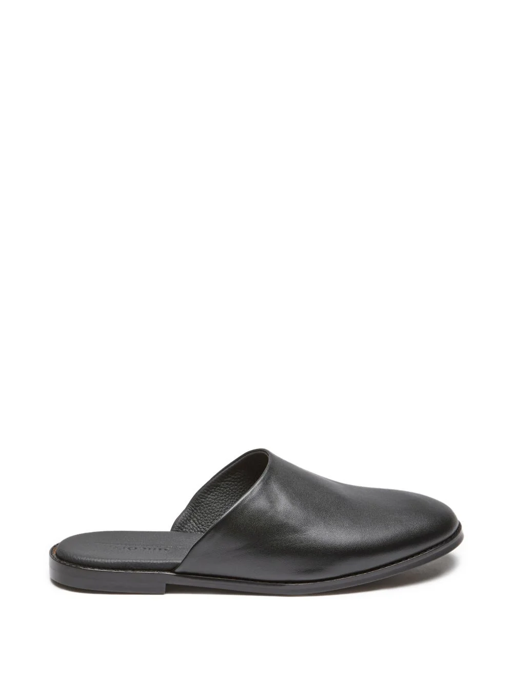 leather mules - 1