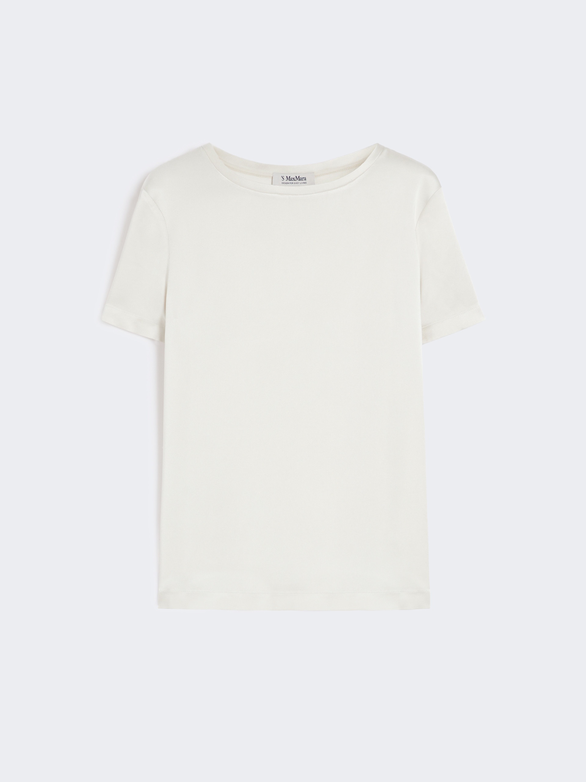 REBECCA Viscose satin T-shirt - 1