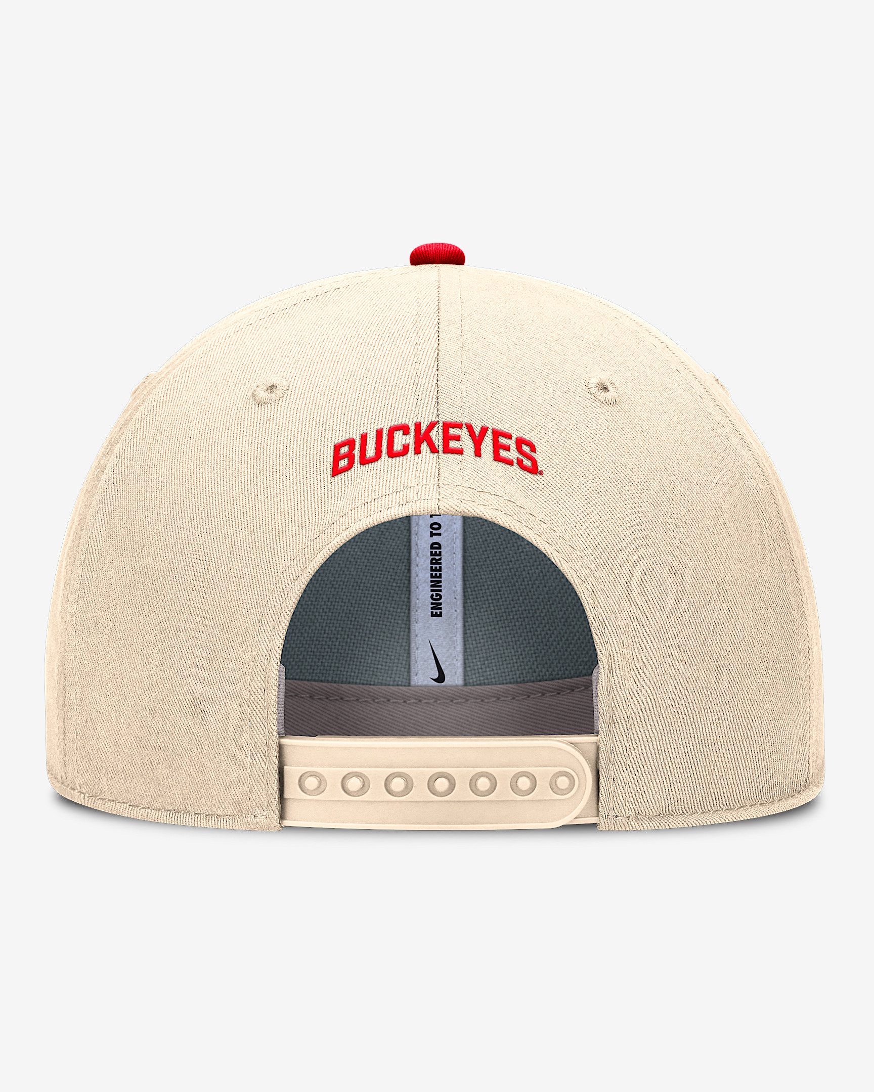 Ohio State Primetime Rise Men's Nike Dri-FIT College Trucker Adjustable Hat - 2