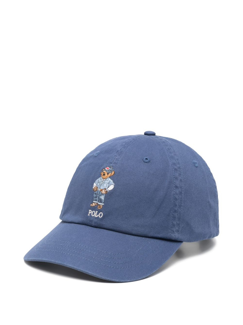Polo Bear-embroidered hat 1