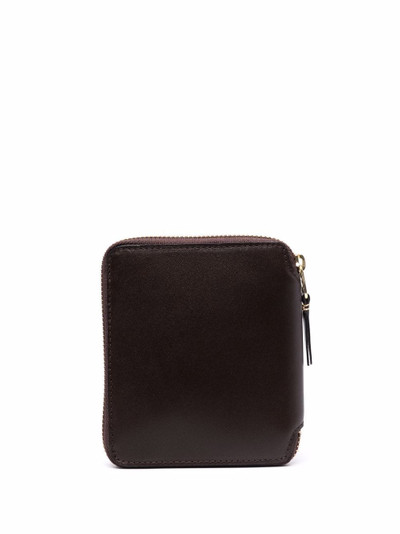 Comme Des Garçons zipped leather cardholder outlook